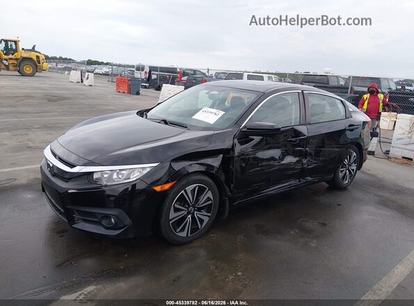 2HGFC1F78HH635388 2017 HONDA CIVIC Black Front left