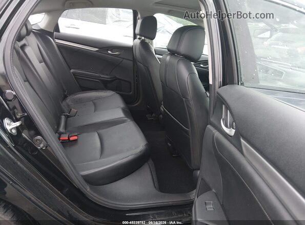2HGFC1F78HH635388 2017 HONDA CIVIC Black VIN sticker view