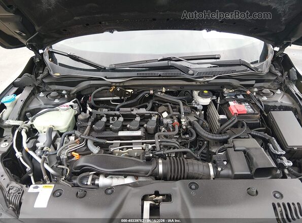 2HGFC1F78HH635388 2017 HONDA CIVIC Black Rear view