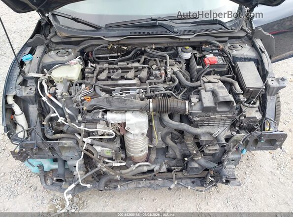 2HGFC1F78HH649999 2017 HONDA CIVIC Gray Հետևի տեսք