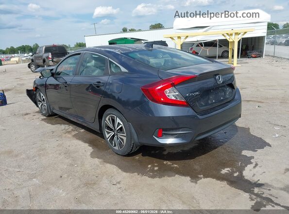 2HGFC1F78JH644761 2018 HONDA CIVIC Gray Tył lewy