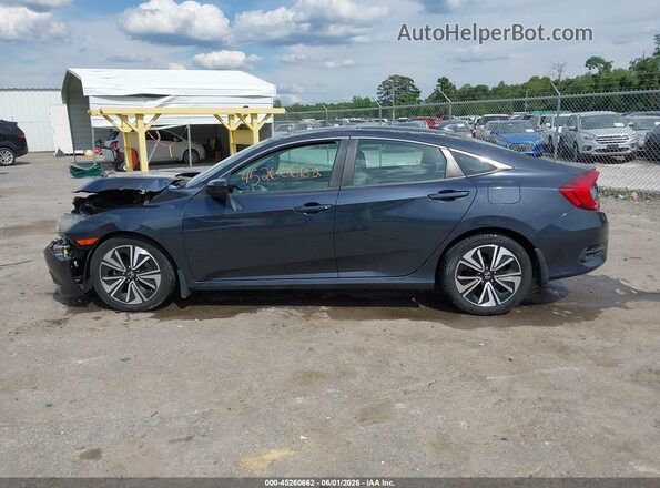 2HGFC1F78JH644761 2018 HONDA CIVIC Gray Widok wnętrza 360 stopni