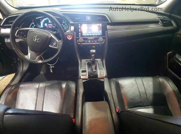 2HGFC1F79GH631929 2016 HONDA CIVIC Black Vista del salpicadero