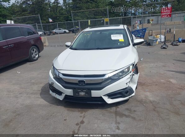2HGFC1F7XGH637271 2016 HONDA CIVIC White Вид щитка приладів