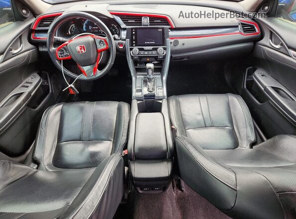 2HGFC1F90GH107800 2016 HONDA CIVIC Blue 