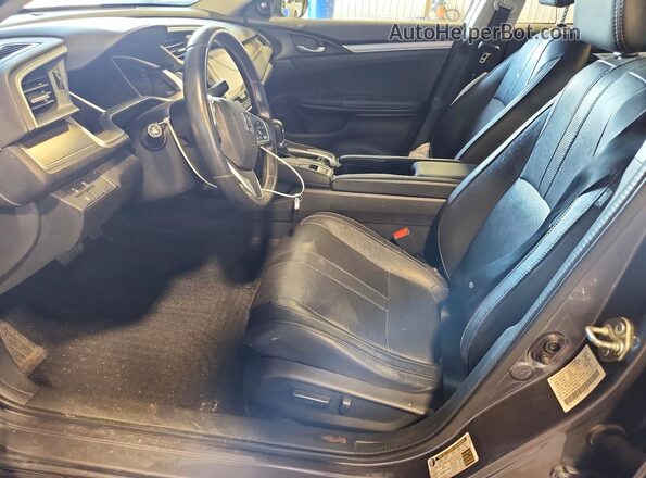 2HGFC1F90GH635062 2016 HONDA CIVIC Gray Вид салону спереду