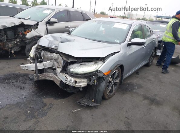 2HGFC1F90GH651150 2016 HONDA CIVIC Silver Передня ліва чверть