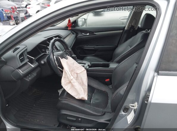 2HGFC1F90GH651150 2016 HONDA CIVIC Silver Вид салону спереду