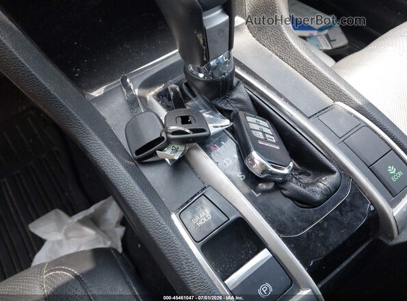 2HGFC1F90GH651150 2016 HONDA CIVIC Silver Вид панелі приладів