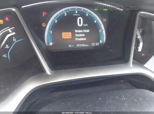 2HGFC1F90GH651150 2016 HONDA CIVIC Silver Вид задніх сидінь