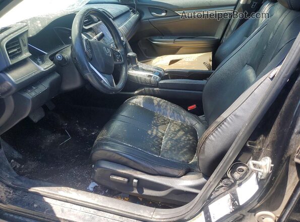 2HGFC1F92HH102115 2017 HONDA CIVIC Black Սալոնի դիմացի տեսք