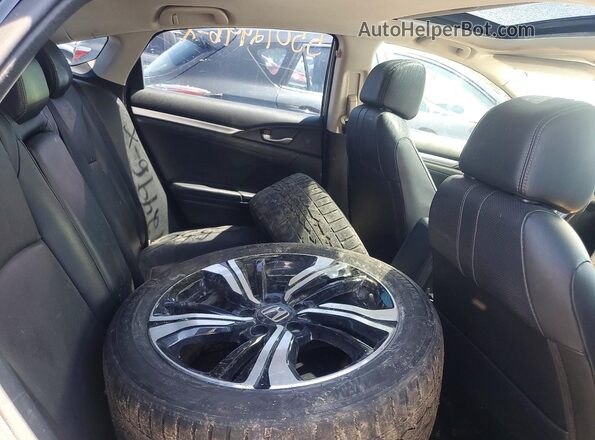 2HGFC1F92HH102115 2017 HONDA CIVIC Black Հետևի նստատեղերի տեսք