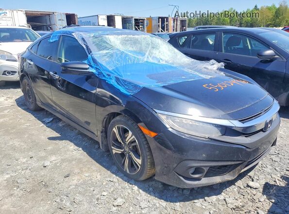 2HGFC1F92HH102115 2017 HONDA CIVIC Black Առջևի աջ