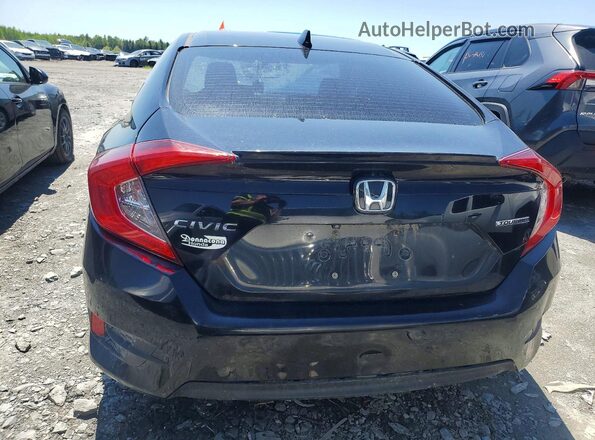 2HGFC1F92HH102115 2017 HONDA CIVIC Black Հետևի տեսք