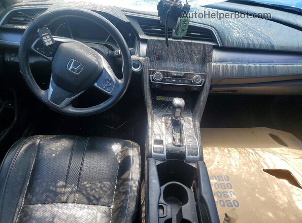 2HGFC1F92HH102115 2017 HONDA CIVIC Black Առջևի վահանակի տեսք