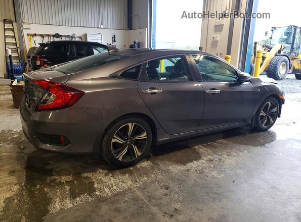 2HGFC1F92JH107725 2018 HONDA CIVIC Gray Задня права чверть