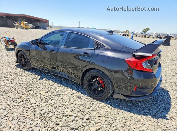 2HGFC1F93GH648470 2016 HONDA CIVIC Black უკანა მარცხენა