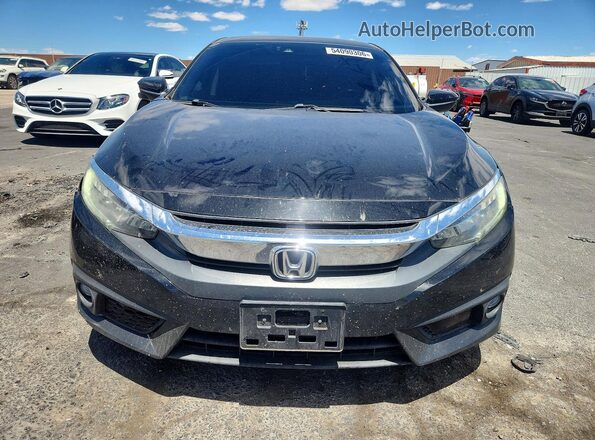 2HGFC1F95GH648227 2016 HONDA CIVIC Black Вид спереду