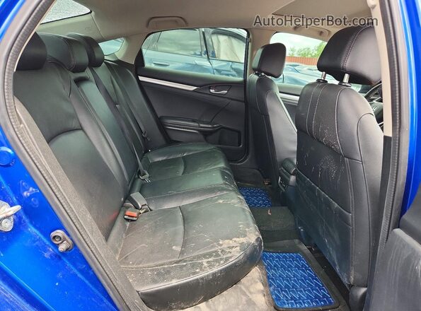 2HGFC1F96HH102909 2017 HONDA CIVIC Синий Вид задних сидений