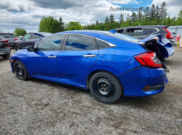 2HGFC1F96HH102909 2017 HONDA CIVIC Синий Задняя левая четверть