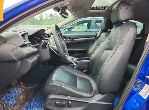 2HGFC1F96HH102909 2017 HONDA CIVIC Синий Вид салона спереди