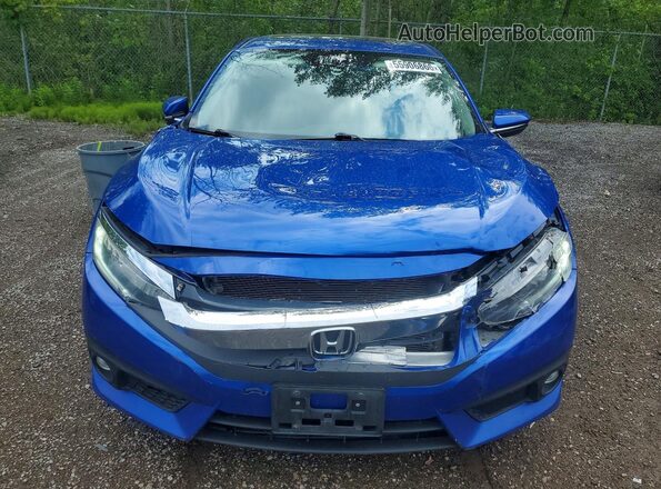2HGFC1F96HH104806 2017 HONDA CIVIC Blue წინა ხედი