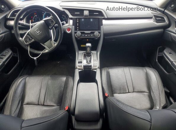 2HGFC1F96HH104806 2017 HONDA CIVIC Blue წინა პანელის ხედი
