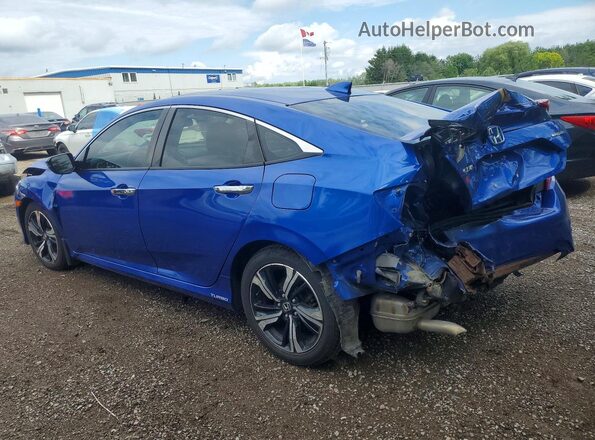 2HGFC1F96HH104806 2017 HONDA CIVIC Blue უკანა მარცხენა
