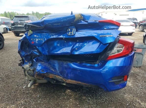 2HGFC1F96HH104806 2017 HONDA CIVIC Blue უკანა ხედი