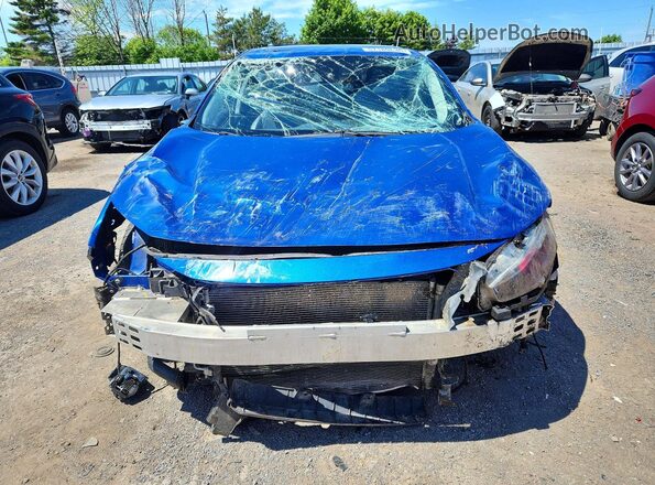 2HGFC1F96KH104229 2019 HONDA CIVIC Blue Vista frontal