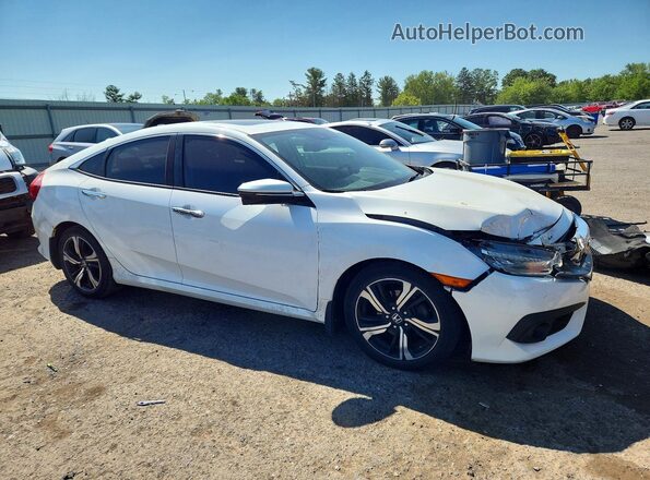 2HGFC1F97GH650108 2016 HONDA CIVIC White Delantero derecho