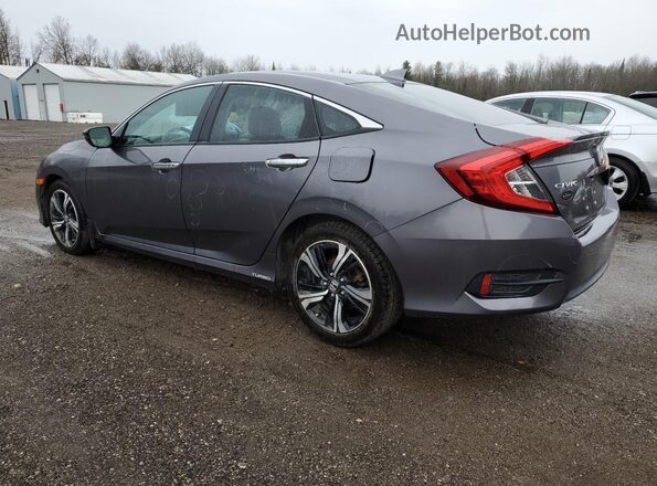2HGFC1F97HH100666 2017 HONDA CIVIC Gray Հետևի ձախ