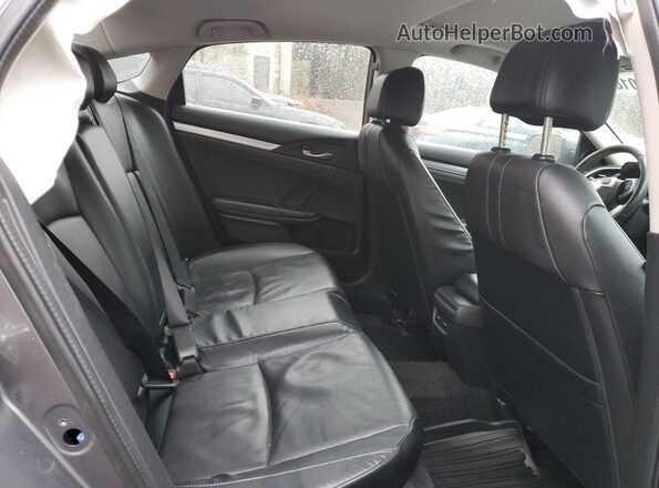 2HGFC1F97HH100666 2017 HONDA CIVIC Gray Հետևի նստատեղերի տեսք