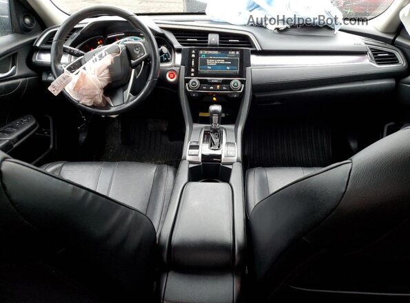 2HGFC1F97HH100666 2017 HONDA CIVIC Gray Առջևի վահանակի տեսք
