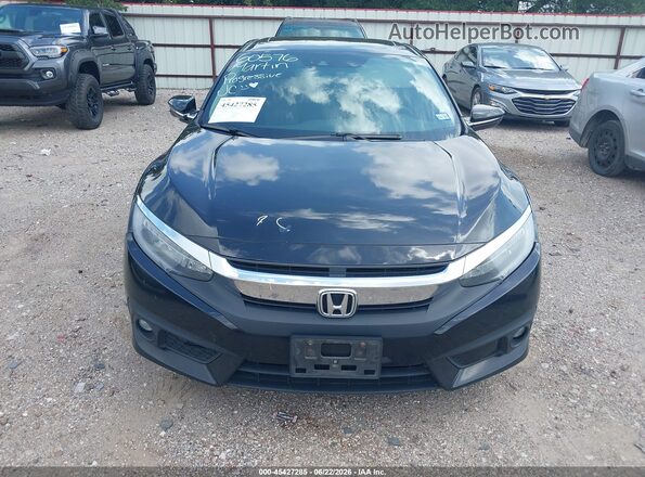 2HGFC1F99HH102046 2017 HONDA CIVIC Black Սալոնի հետևի տեսք