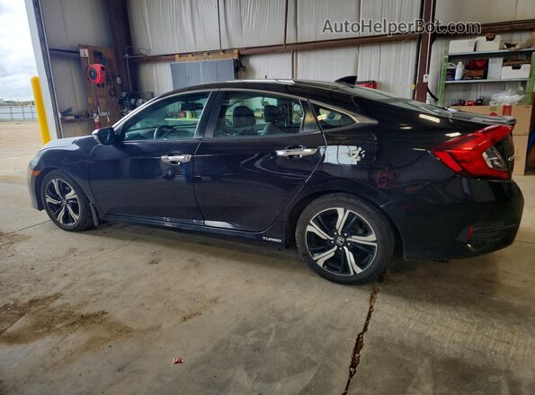 2HGFC1F9XGH107058 2016 HONDA CIVIC Черный Задняя левая четверть