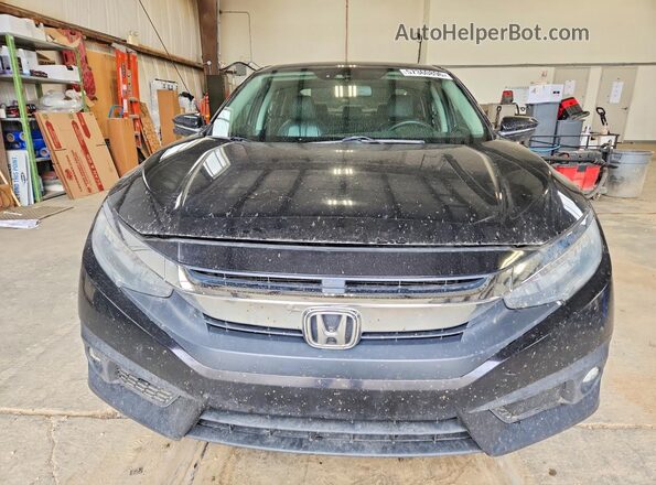 2HGFC1F9XGH107058 2016 HONDA CIVIC Черный Вид спереди