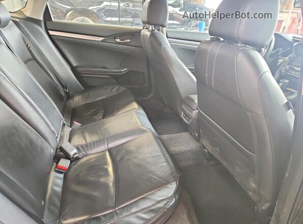 2HGFC1F9XGH107058 2016 HONDA CIVIC Черный Вид задних сидений