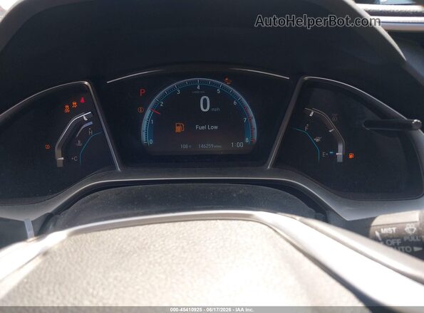 2HGFC1F9XGH641631 2016 HONDA CIVIC White Widok tylnych siedzeń