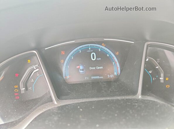 2HGFC1F9XHH100807 2017 HONDA CIVIC Silver 