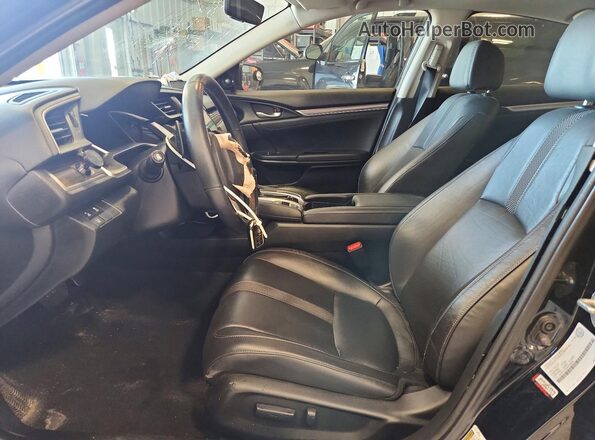 2HGFC1F9XKH106095 2019 HONDA CIVIC Black Սալոնի դիմացի տեսք