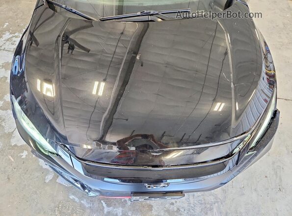 2HGFC1F9XKH106095 2019 HONDA CIVIC Black Սալոնի հետևի տեսք