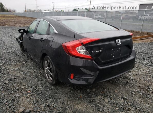 2HGFC2E52GH011347 2016 HONDA CIVIC Black Հետևի աջ