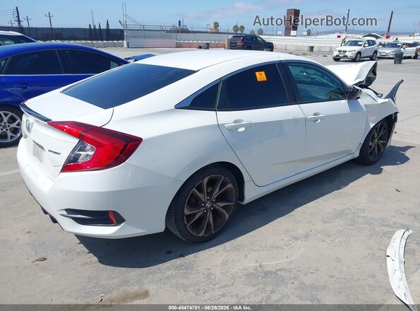 2HGFC2E80LH518803 2020 HONDA CIVIC White Rear right