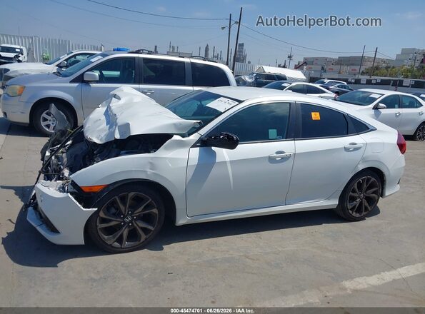 2HGFC2E80LH518803 2020 HONDA CIVIC White 360 interior view