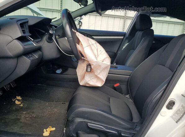 2HGFC2E81LH515568 2020 HONDA CIVIC White Widok wnętrza z przodu