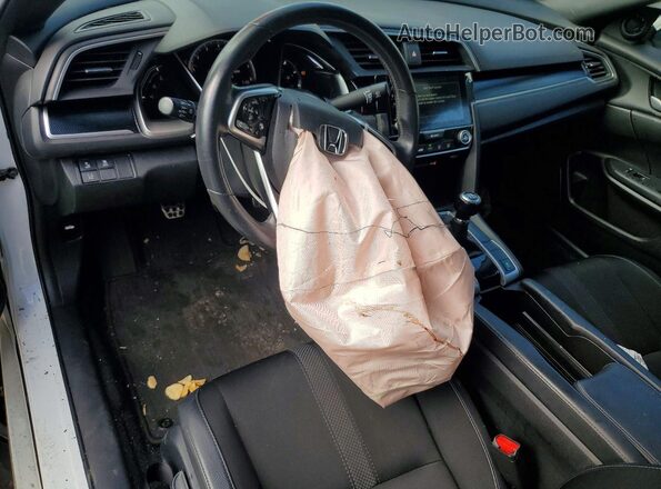 2HGFC2E81LH515568 2020 HONDA CIVIC White Widok deski rozdzielczej