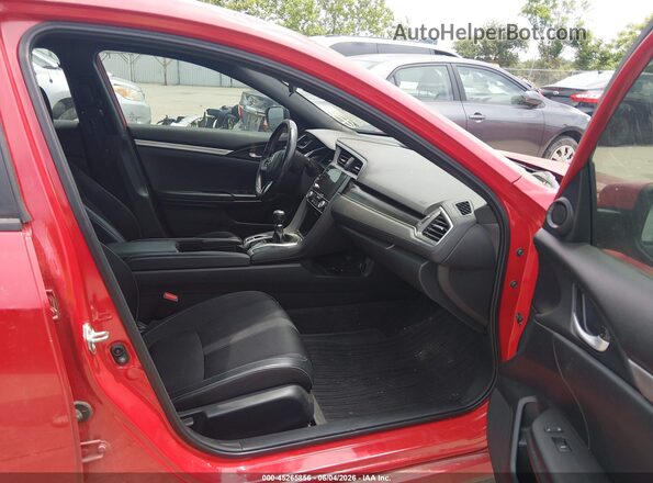 2HGFC2E8XKH509010 2019 HONDA CIVIC Red Vista interior delantera