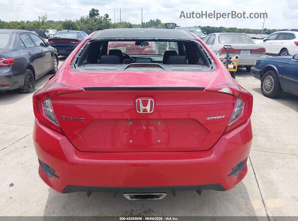 2HGFC2E8XKH509010 2019 HONDA CIVIC Red 