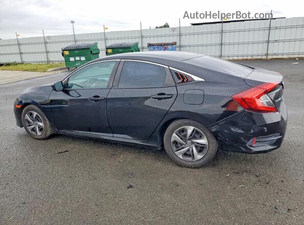 2HGFC2F50GH505284 2016 HONDA CIVIC Black Հետևի ձախ